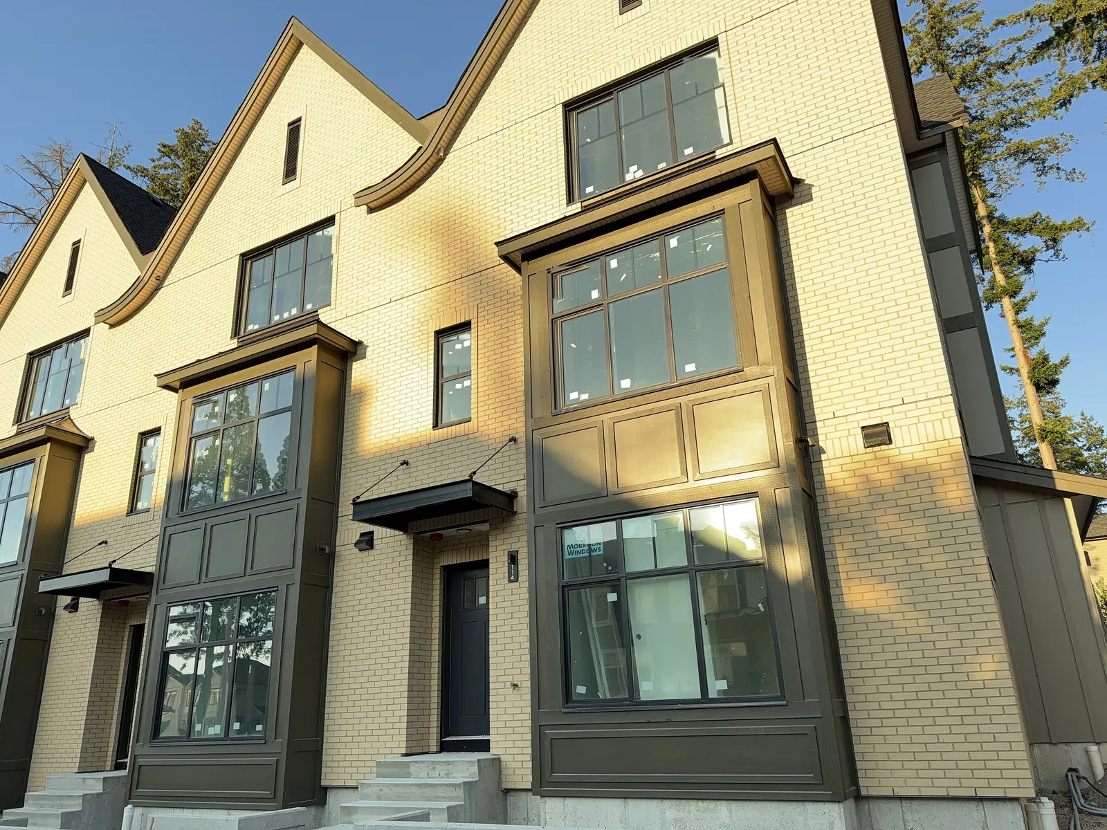 Exterior Finishing & Cladding, completed elevation by Moonrise Construction, Fraser Valley